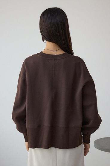 ワンポイントロゴスウェット 詳細画像