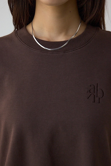 ワンポイントロゴスウェット 詳細画像