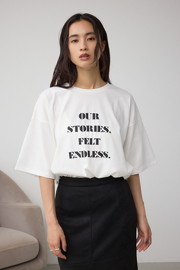 C/T冷感ラウンドヘムTシャツ 詳細画像