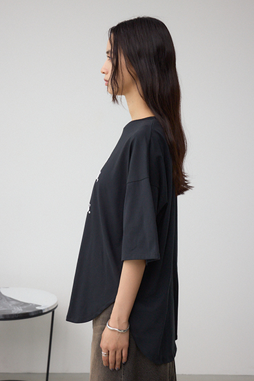 C/T冷感ラウンドヘムTシャツ 詳細画像