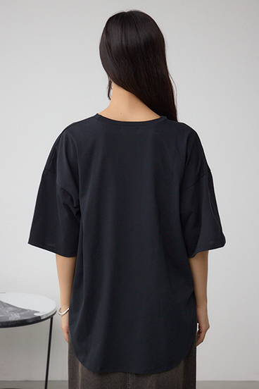 C/T冷感ラウンドヘムTシャツ 詳細画像