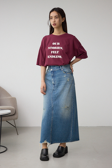 C/T冷感ラウンドヘムTシャツ 詳細画像