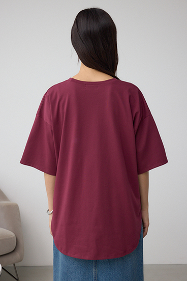 C/T冷感ラウンドヘムTシャツ 詳細画像