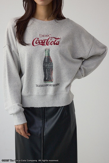 【Coca-Cola®｜AZUL】 グラフィックスウェット 詳細画像