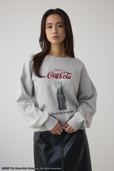 【Coca-Cola®｜AZUL】 グラフィックスウェット 詳細画像