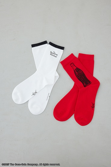 【Coca-Cola®｜AZUL】マルチソックスセット 詳細画像