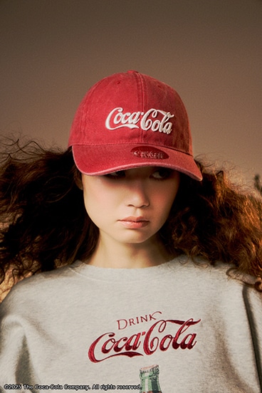 【Coca-Cola®｜AZUL】 ロゴキャップ