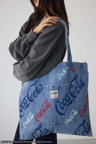 【Coca-Cola®｜AZUL】 総柄トートバッグ 詳細画像