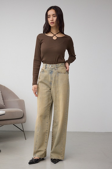 AZUL DENIM ヴィンテージワイドデニム 詳細画像