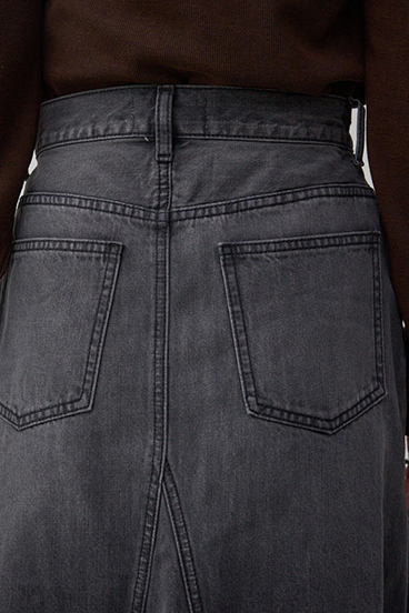 AZUL DENIM イレヘムデニムスカート 詳細画像