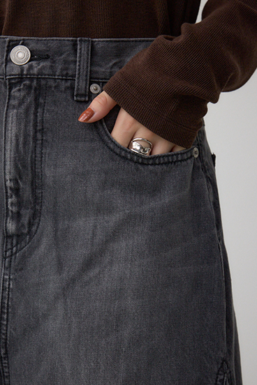 AZUL DENIM イレヘムデニムスカート 詳細画像