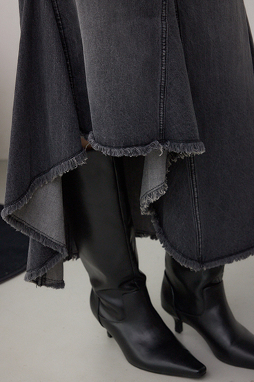 AZUL DENIM イレヘムデニムスカート 詳細画像