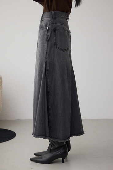 AZUL DENIM イレヘムデニムスカート 詳細画像