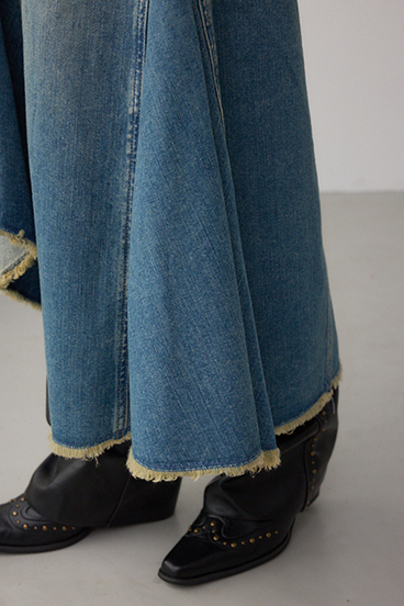 AZUL DENIM イレヘムデニムスカート 詳細画像