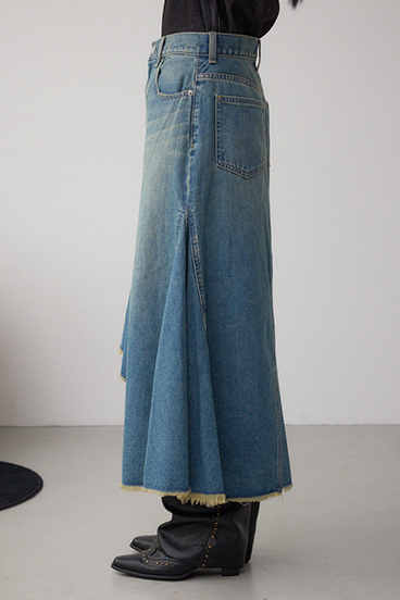 AZUL DENIM イレヘムデニムスカート 詳細画像