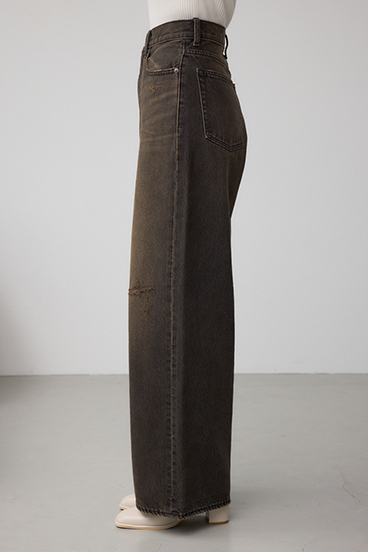 AZUL DENIM オーバーダイワイドストレート 詳細画像