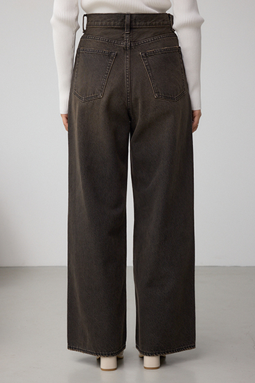 AZUL DENIM オーバーダイワイドストレート 詳細画像