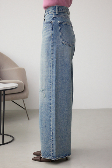 AZUL DENIM オーバーダイワイドストレート 詳細画像