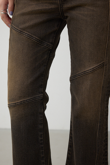 AZUL DENIM スウィッチングフレアデニム 詳細画像