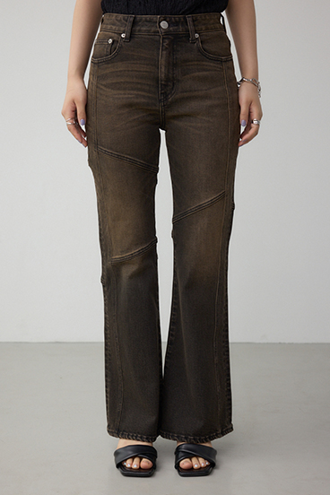 AZUL DENIM スウィッチングフレアデニム 詳細画像