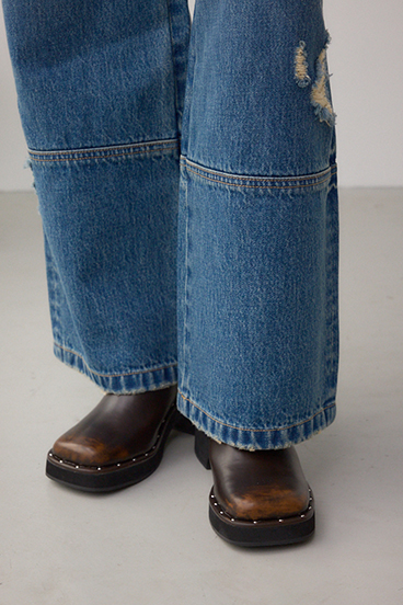 AZUL DENIM ウﾞィンテージダメージデニム 詳細画像