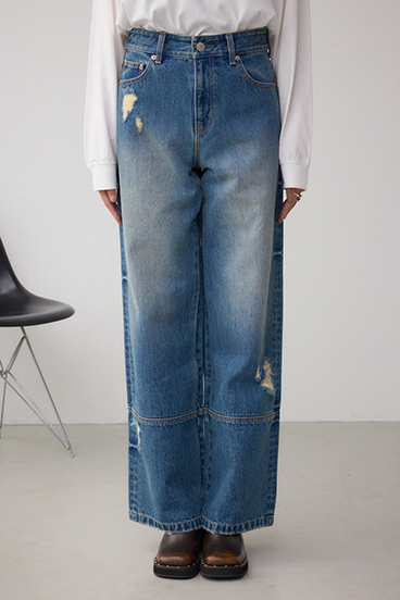 AZUL DENIM ウﾞィンテージダメージデニム 詳細画像