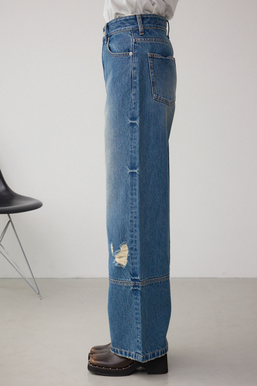 AZUL DENIM ウﾞィンテージダメージデニム 詳細画像
