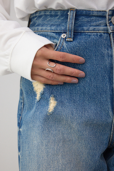 AZUL DENIM ウﾞィンテージダメージデニム 詳細画像