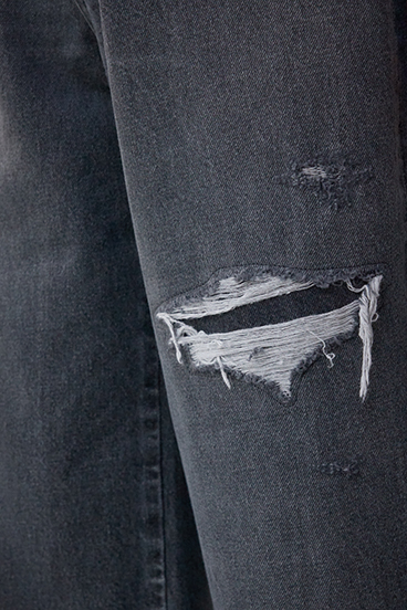 AZUL DENIM リペアワイドデニム 詳細画像