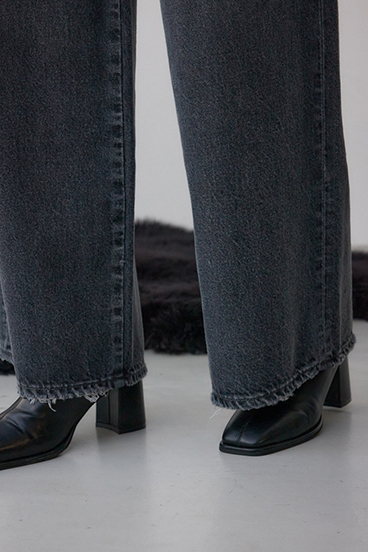 AZUL DENIM リペアワイドデニム 詳細画像