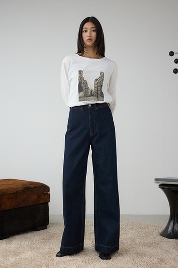 AZUL DENIM VENUSワイドデニム 詳細画像