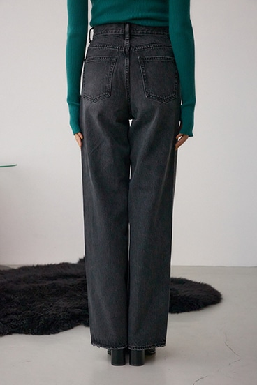 AZUL DENIM スタッズワイドデニム 詳細画像