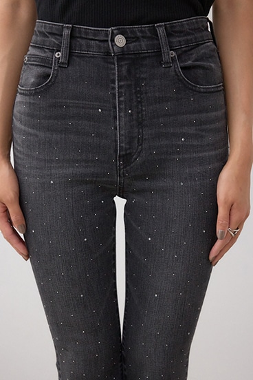 AZUL DENIM ラインストーンフレアデニム 詳細画像