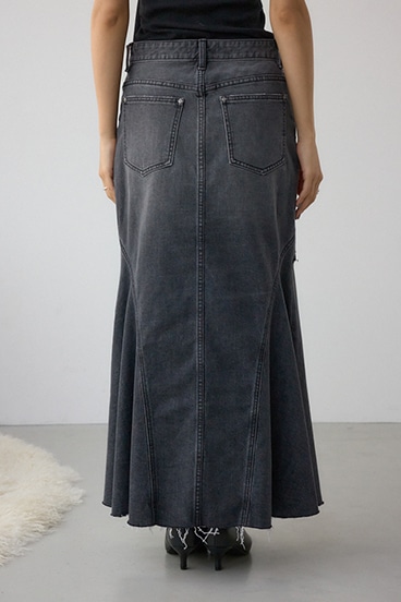 AZUL DENIM ダメージマーメイドスカート 詳細画像
