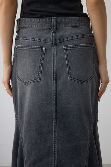 AZUL DENIM ダメージマーメイドスカート 詳細画像