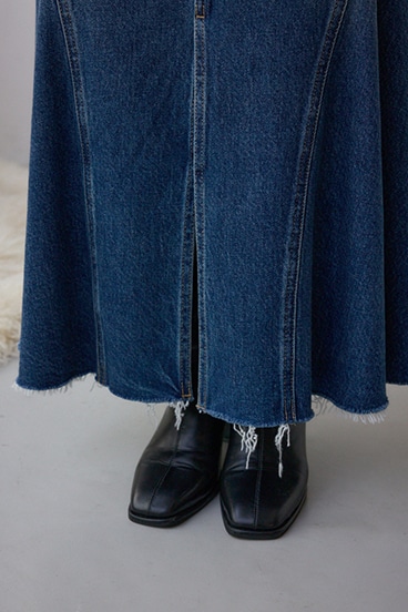 AZUL DENIM ダメージマーメイドスカート 詳細画像