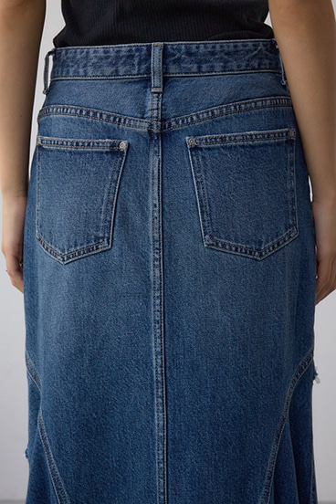 AZUL DENIM ダメージマーメイドスカート 詳細画像