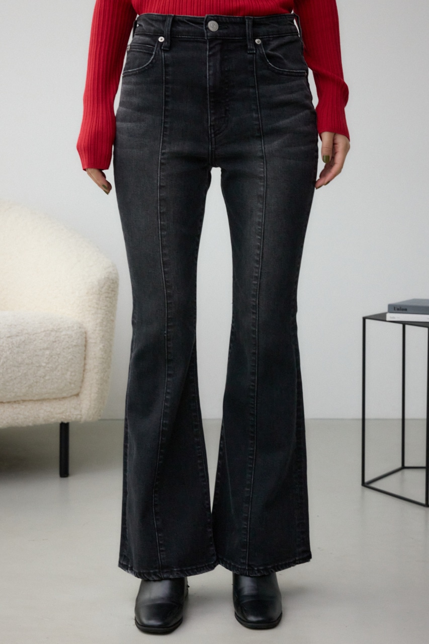 AZUL DENIM オーバーダイ切替フレアデニム｜WOMEN｜250IAC12