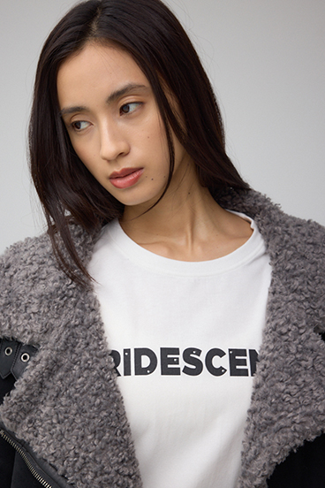 フェイクレザー/スエード フェイクムートンジャケット 詳細画像