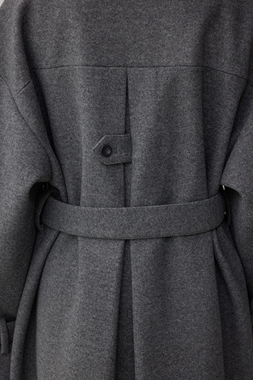 B-HEAT スタンドカラージップロングコート 詳細画像