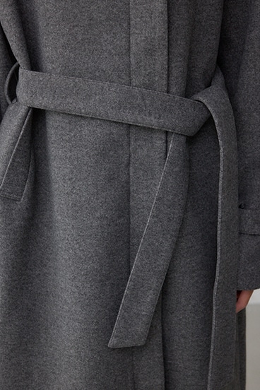 B-HEAT スタンドカラージップロングコート 詳細画像