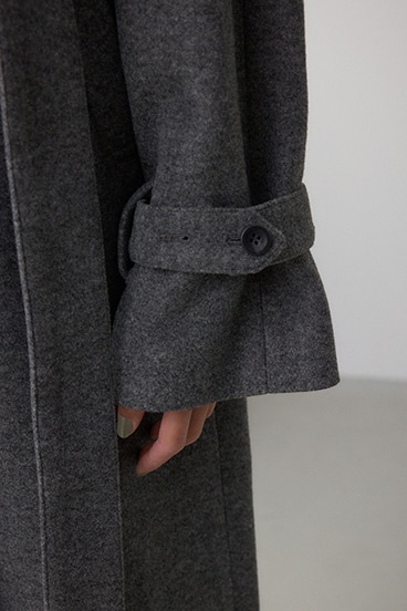 B-HEAT スタンドカラージップロングコート 詳細画像