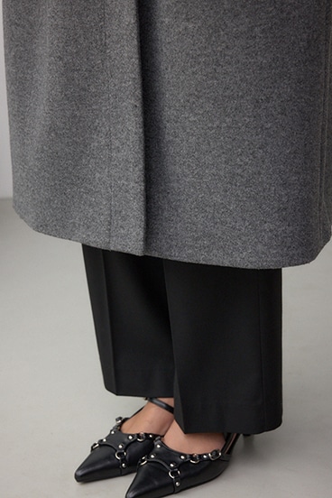 B-HEAT スタンドカラージップロングコート 詳細画像