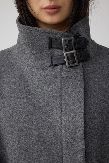 B-HEAT スタンドカラージップロングコート 詳細画像