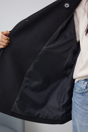 B-HEATスタンドカラーミドルコート 詳細画像