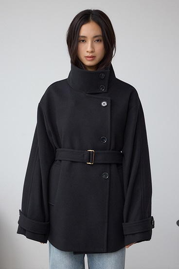 B-HEATスタンドカラーミドルコート 詳細画像