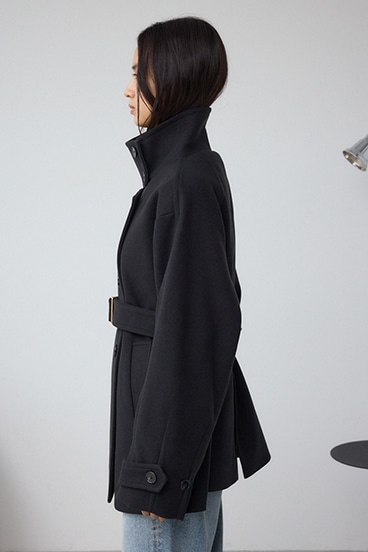B-HEATスタンドカラーミドルコート 詳細画像