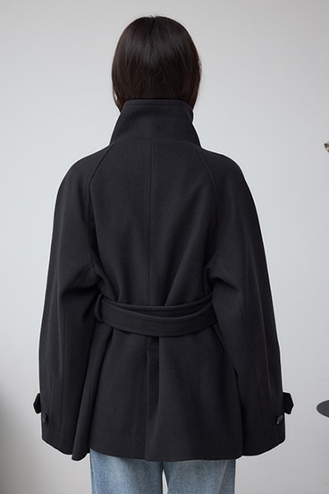 B-HEATスタンドカラーミドルコート 詳細画像