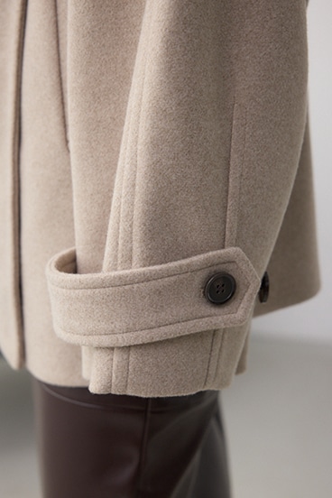 B-HEATスタンドカラーミドルコート 詳細画像