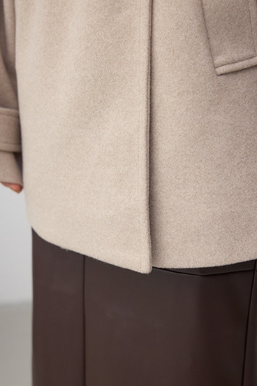 B-HEATスタンドカラーミドルコート 詳細画像